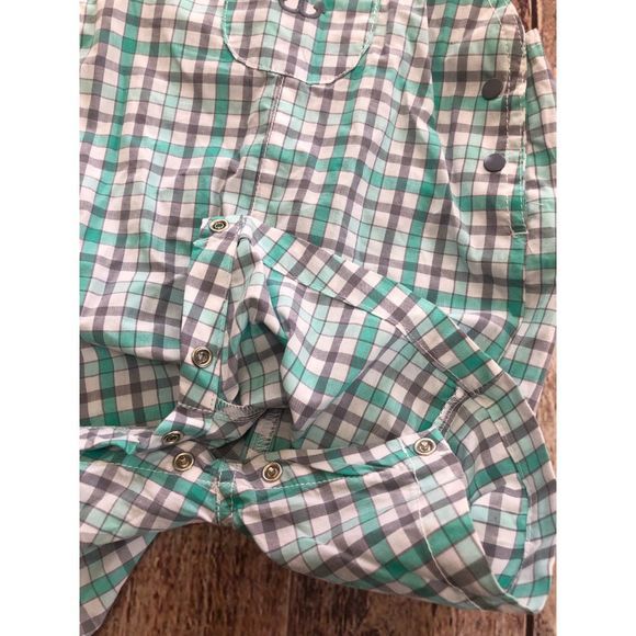 Just One You Carter's Plaid Romper shorts - Picture 3 of 6